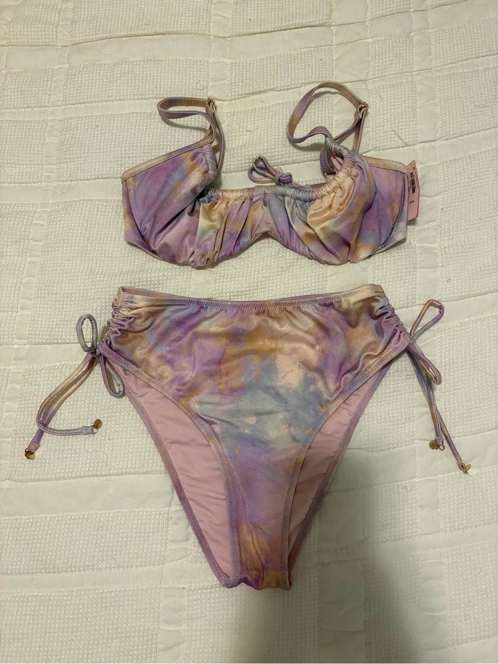 Victoria's Secret Purple Tie Dye bikini